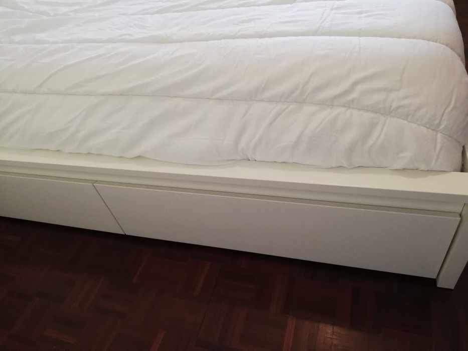 Estrutura Cama MALM IKEA
