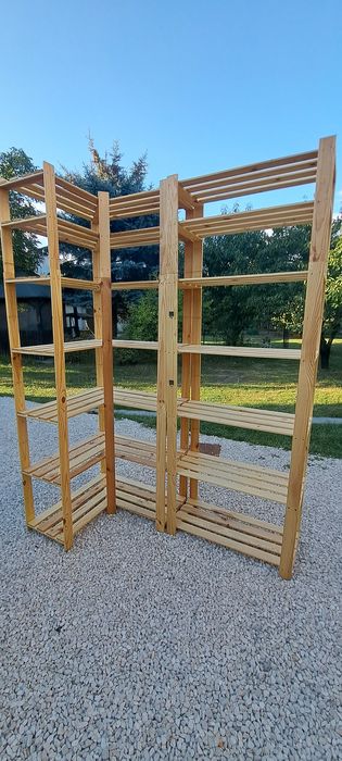 Regał drewniany zaimpregnowany