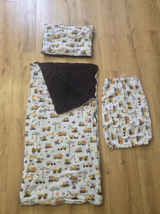 Śpiworek 70x130 dzieciecy 3w1 idealny do przedszkola
