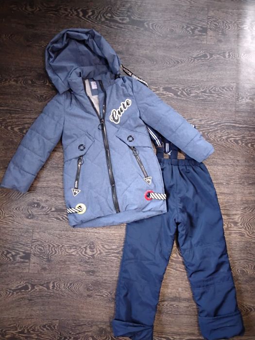 Зимовий термо комбінезон для дівчинки