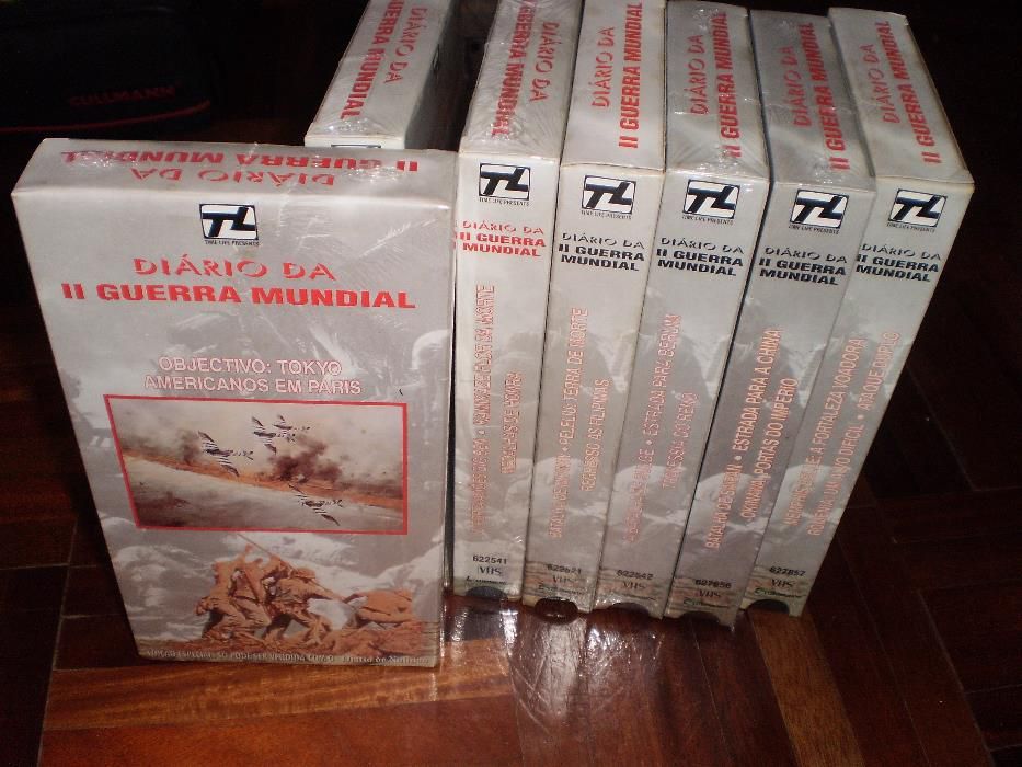 Colecção de Cassetes novas da II Guerra Mundial