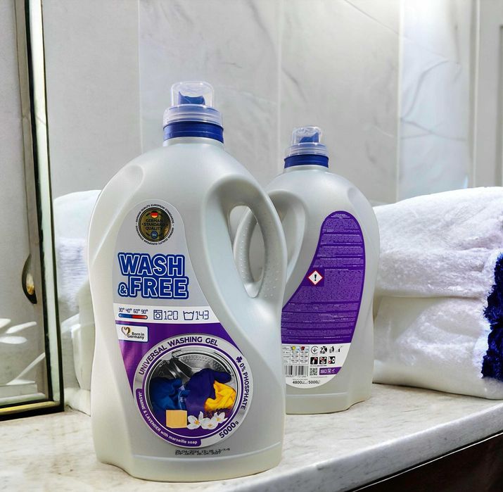 Побутова хімія, пральні порошки, капсули, гранули, миючі для поверхонь