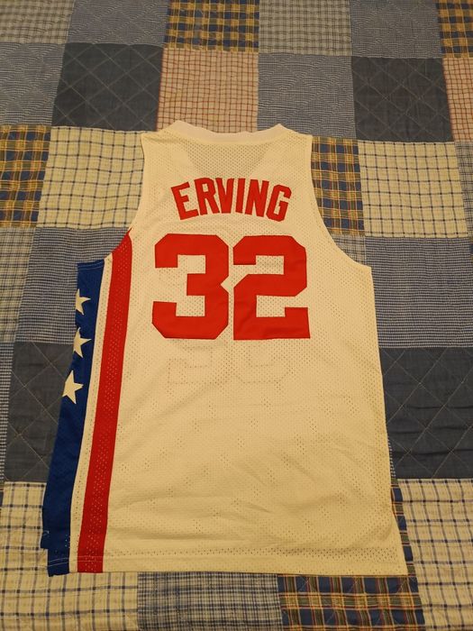 Jersey da NBA oficial - Julius Erving, Nets (portes grátis)