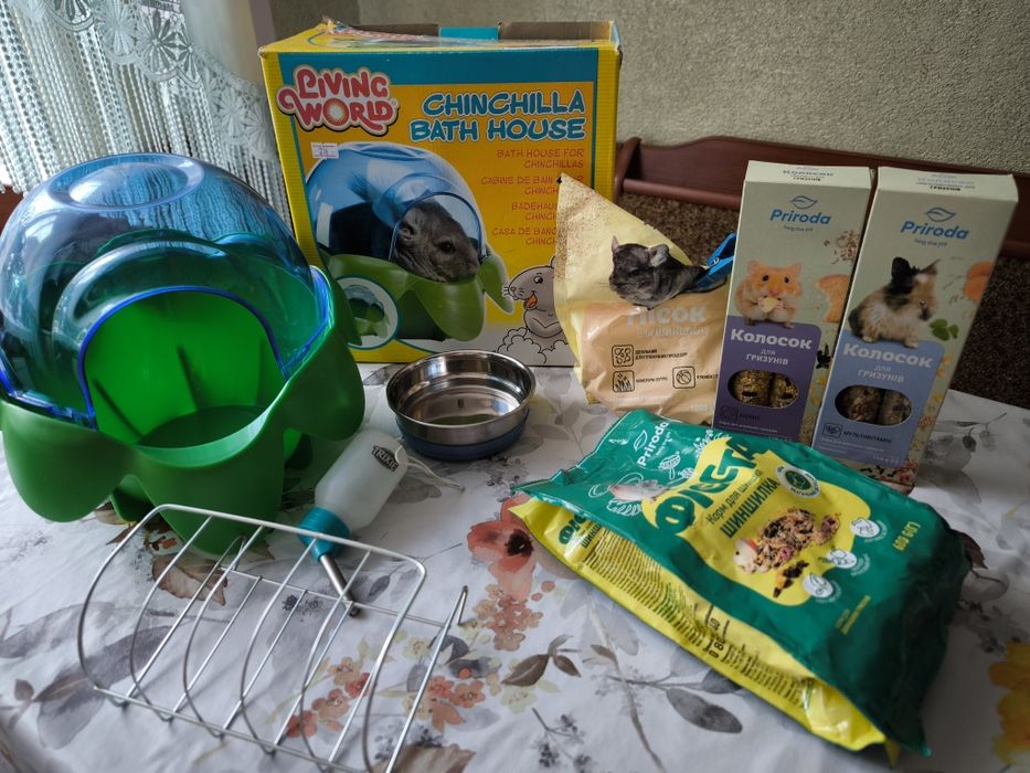 Ванна для шиншили