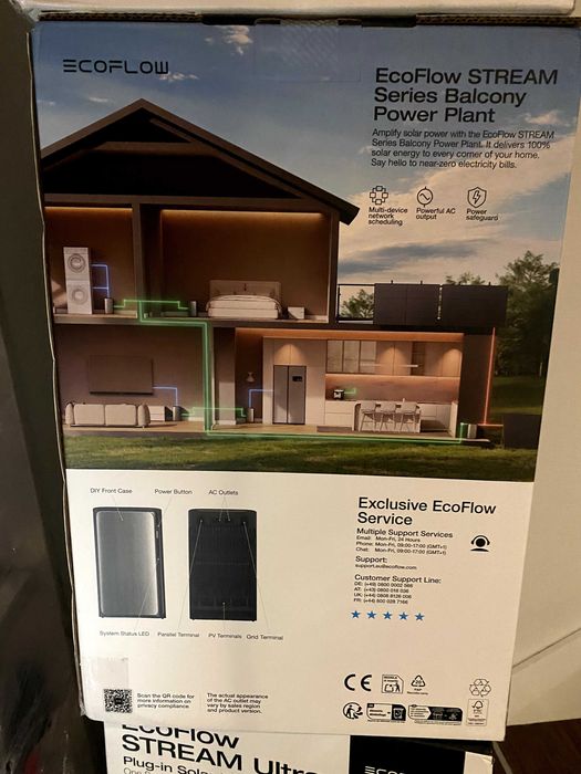 EcoFlow STREAM Ultra 1,92kWh — Bateria Solar Plug-in NOVA (selada)
