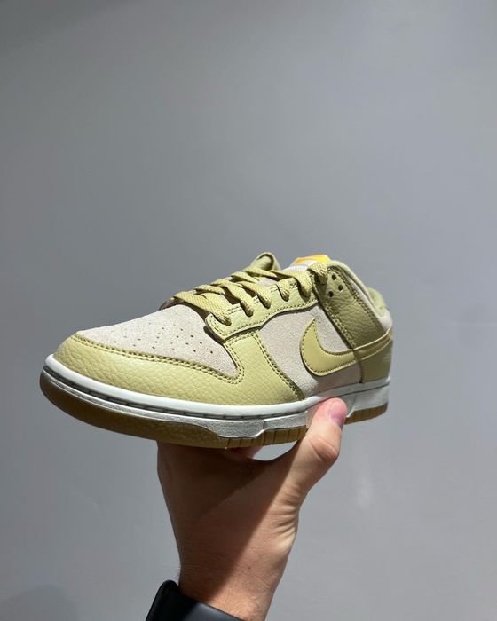 Nike Dunk Low Khaki Suede Gum