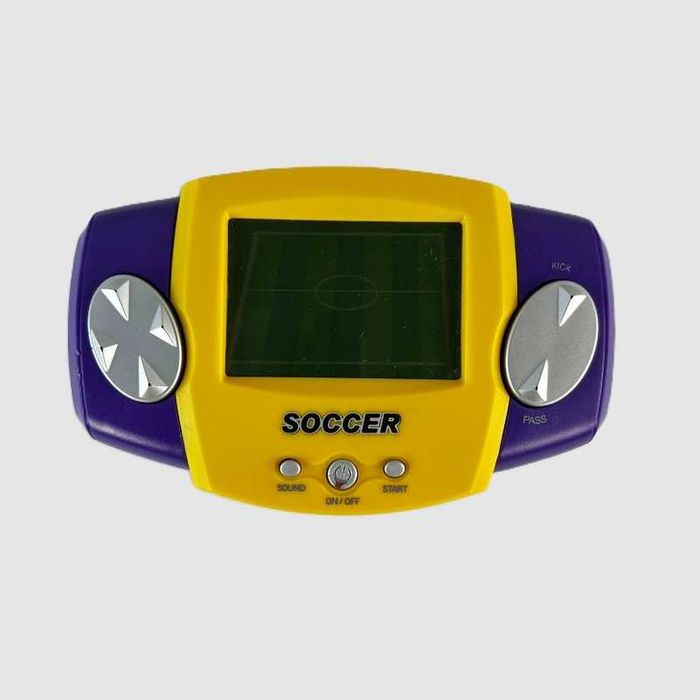 Consola de jogo Soccer em bom estado a funcionar a pilhas