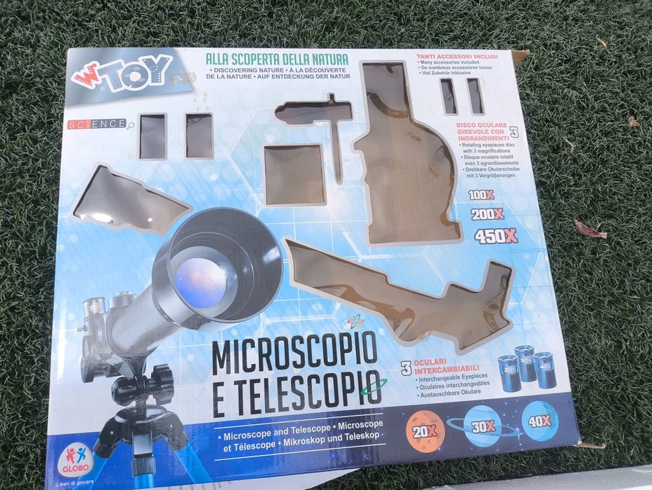 Telescópio e microscópio