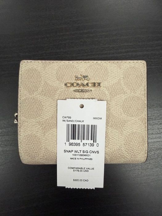 Жіночий гаманець COACH Snap wallet оригинал женский кошелек оригинал