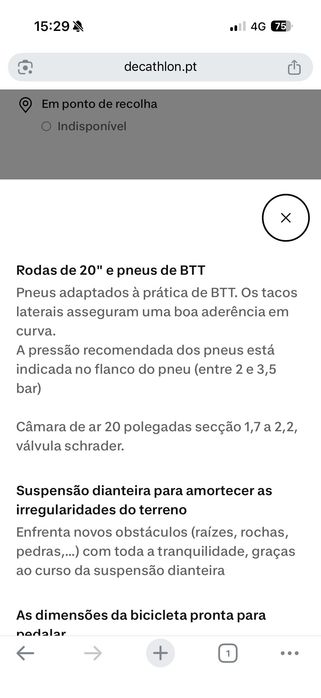Bicicleta criança
