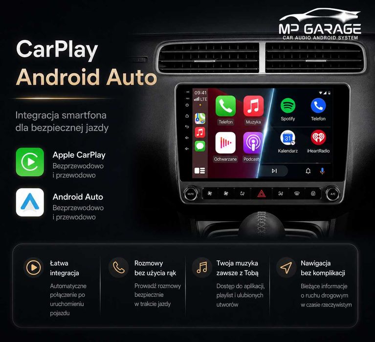 Chevrolet Camaro Android 14 QLED CarPlay Android Auto LTE DSP GPS WiFi Kamera Bluetooth Nawigacja Montaż Gwarancja PL