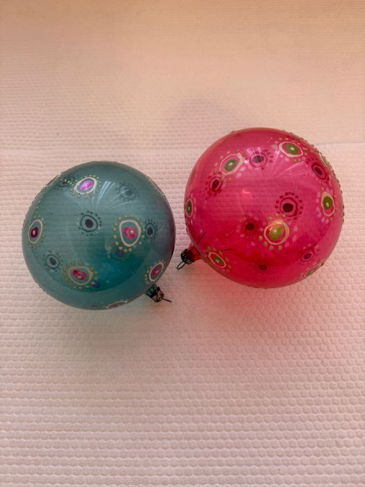 Ялинкові іграшки періоду СССР. Скло. Фосфорні