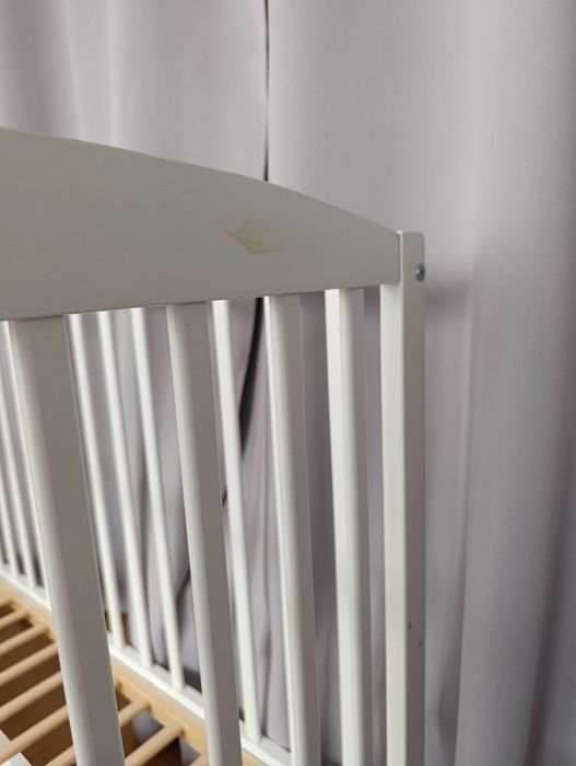 Łóżeczko dziecięce z materacem 120x60