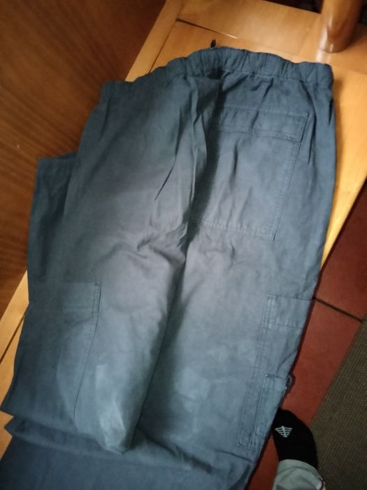 Calças oversize jade L