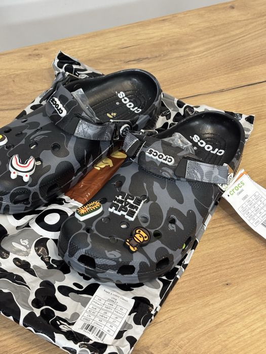 Crocs x Bape|Крокси бапе