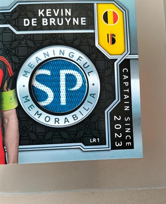 Carta Kevin De Bruyne Relic Euro 2024