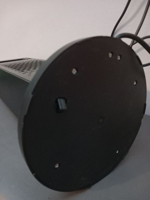 Czarny wentylator grzewczy 
TCP 2000W