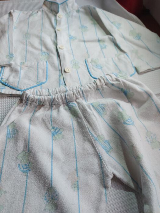 Pijama de Flanela, 100% Algodão - 2 Anos