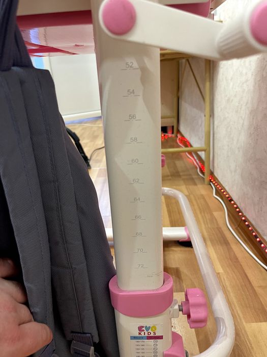 Набір Стіл парта стілець Mealux Evo-kids Лампа BD-04 P XL Teddy