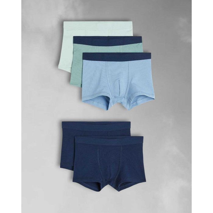 134 / 140 H&M Труси боксери для хлопчика 5 од. комплект