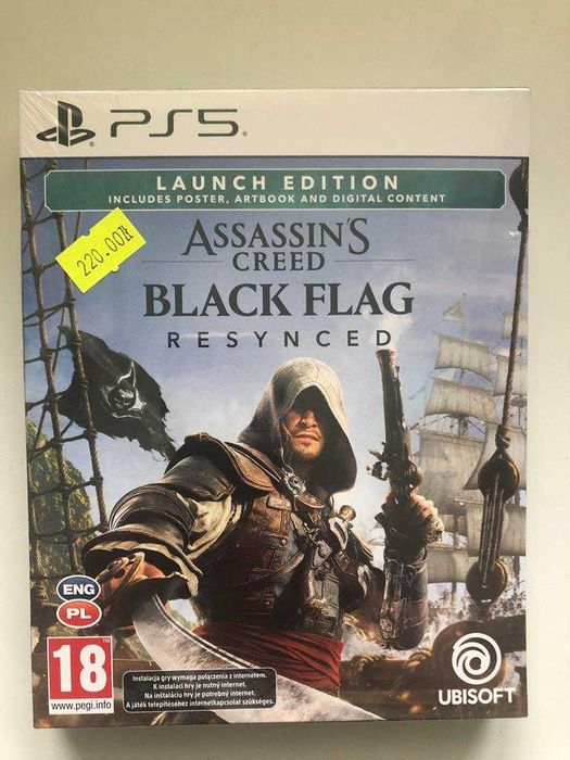 Wymiana Assassin’s Creed Black Flag Resynced Launch Edition PlayStation 5 PS5 PL Sklep W-wa Ursynów