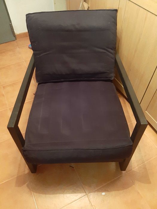 Black IKEA Swing Chair