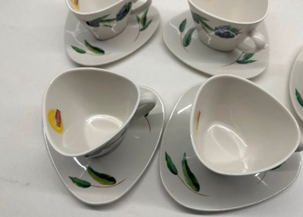 Filiżanki do kawy porcelanowe Lipton