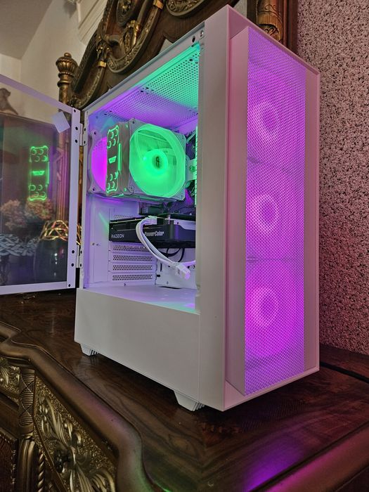 NOWY Komputer RX 9060XT/RYZEN 5600/16GB/Ssd/GWARANCJA!