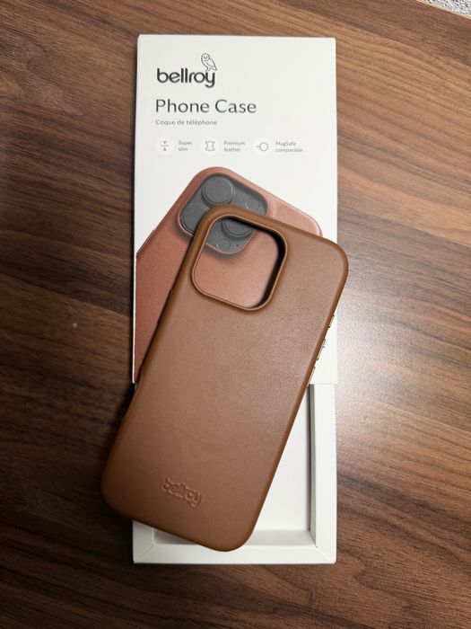 Bellroy MagSafe Leather Case Iphone 16 pro