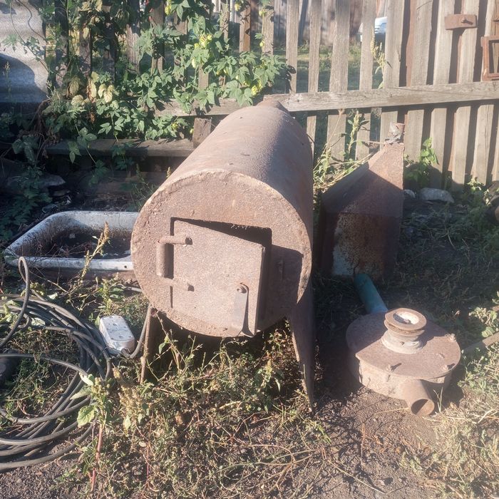 Продам буржуйку в теплицу