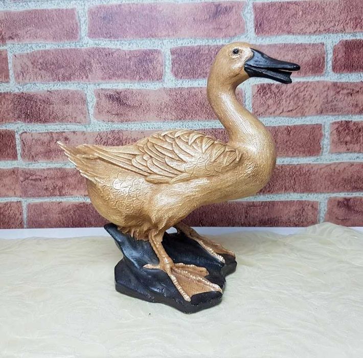 Par de patos decorativos em cerâmica artesanato