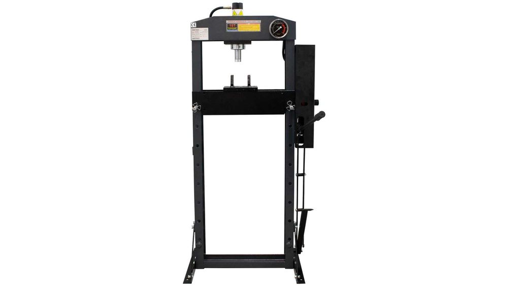 Prensa Hidráulica de 15 Toneladas - DUPLA VELOCIDADE E PEDAL