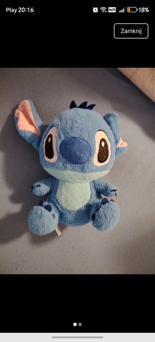 Miś przytulanka stitch