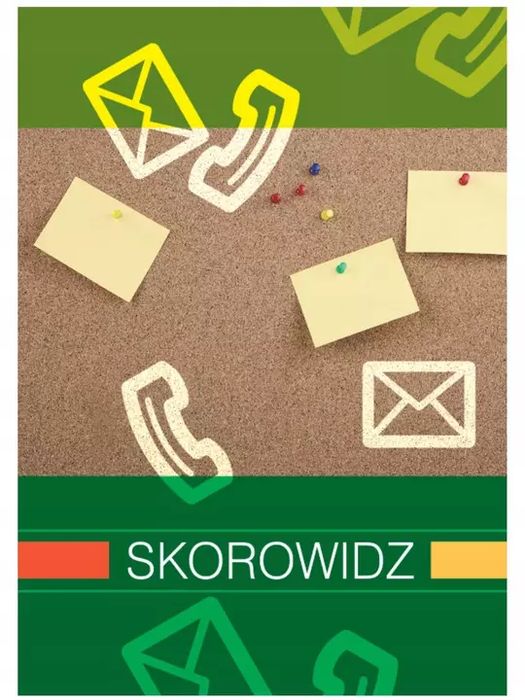 Wizytownik podręczny Kreska drewno. Nowy Produkt