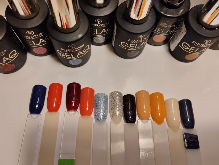 Gelaq lakiery hybrydowe zestaw
