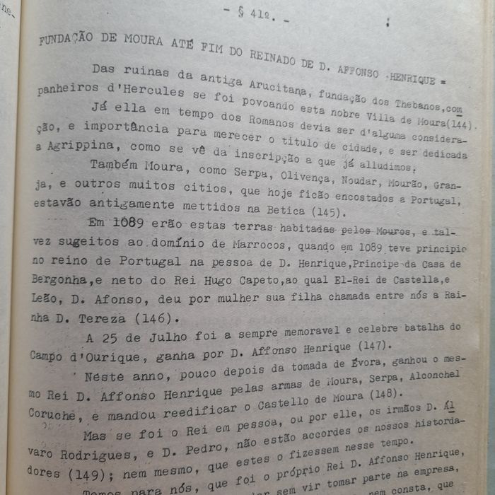 Anais de Moura 1855.