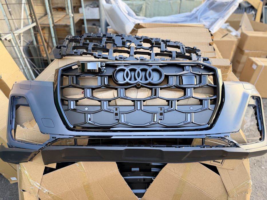 Бампер Audi Q7 2024+ ауди ку7 бампер решетка Q7 2025