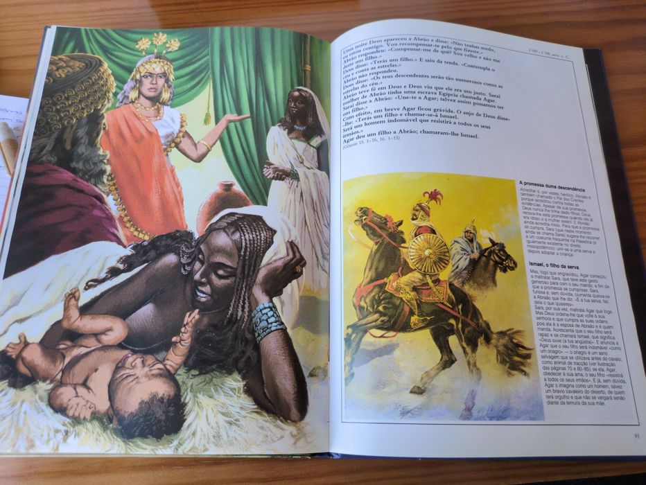 Frescos Bíblicos no Princípio de Jean Torton e Claude Lambert