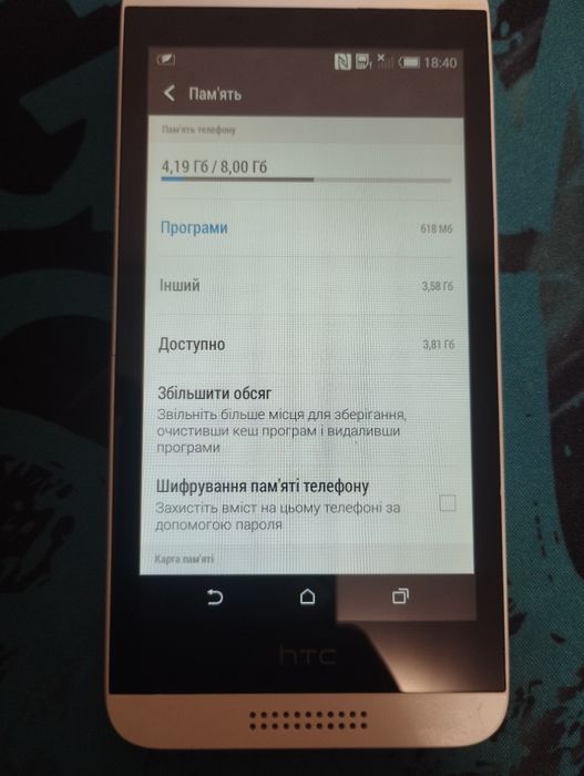 Мобільний телефон HTC Desire 610