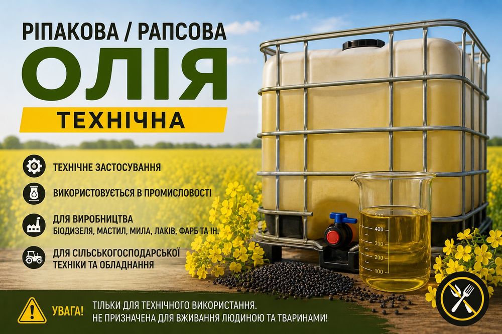 Ріпакова/рапсова олія