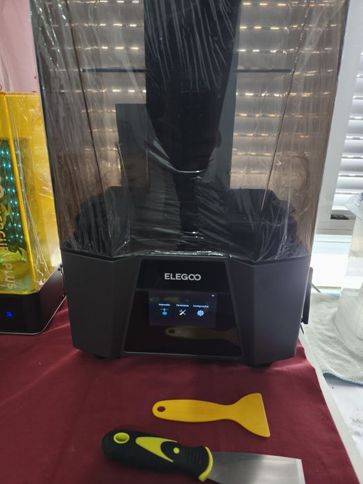 Elegoo Saturn 3 Ultra + Wash Cure Como Nova