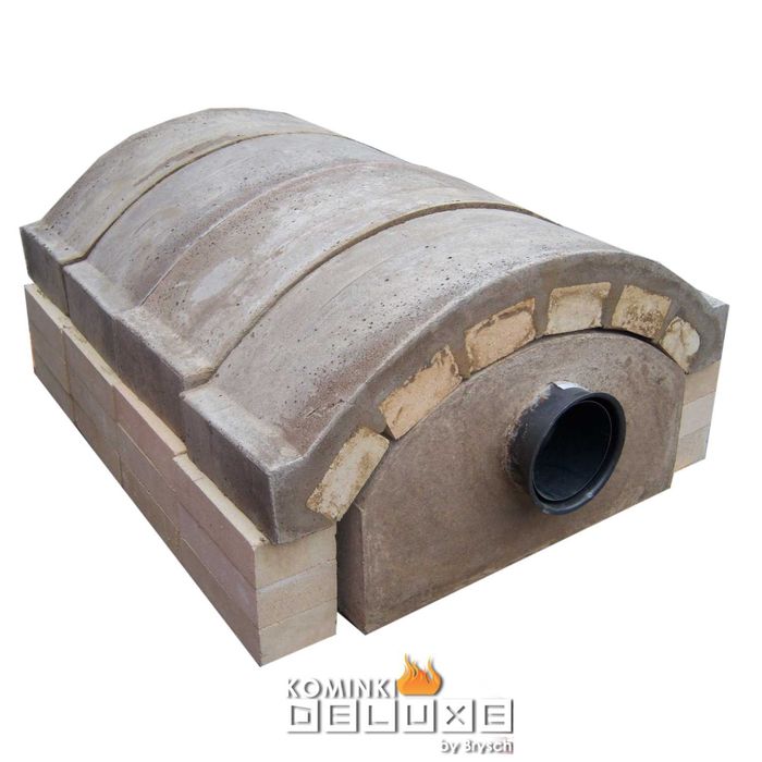 Piec do chleba i pizzy opalany drewnem 60x90