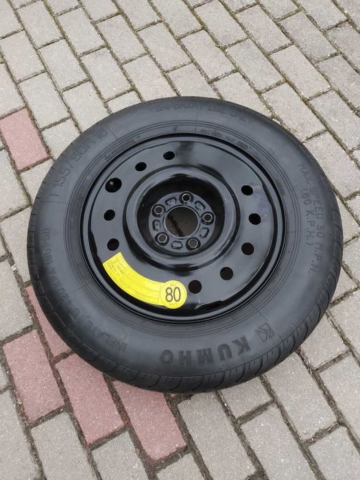 koło zapasowe/dojazdowe 155/90R/16 rozstaw śrub 5x110
