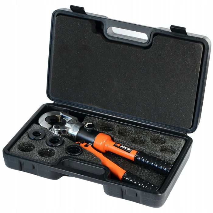 Zaciskarka do rur PEX Black hydrauliczna 360° Ø 16-32 mm NOWA SOLIDNA!