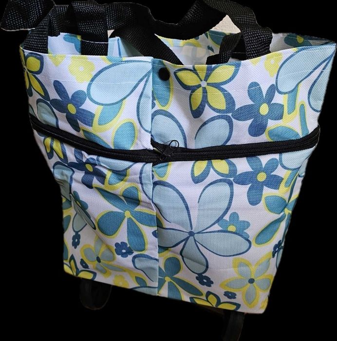 Torba zakupowa na kółkach składana podróżna