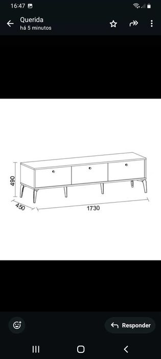 Vendo móvel tv novo