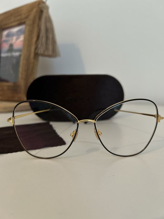 Oprawki korekcyjne Tom Ford jak nowe! Pudelko, etui