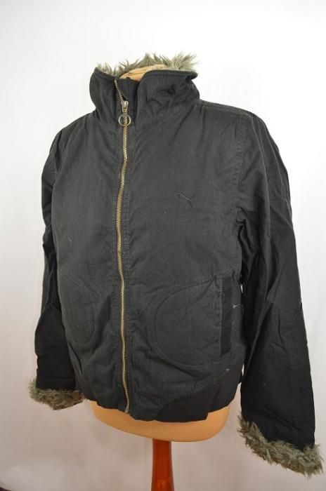 PUMA CZARNA KURTKA damska zimowa R M/38