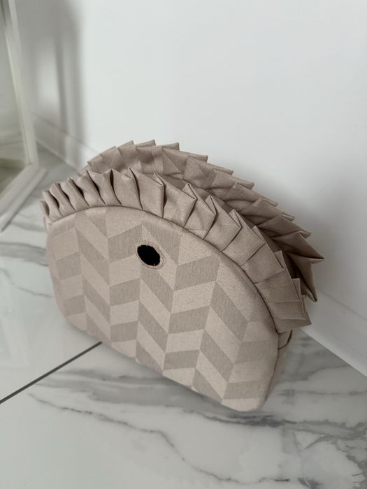 Beżowy organizer do o bag moonlight
