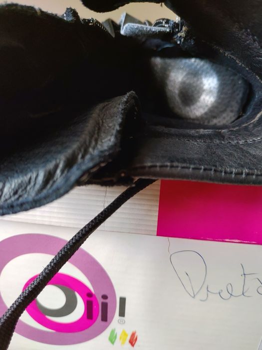 Botim camurça preto